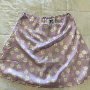 Princess Polly Lilac Floral Skirt